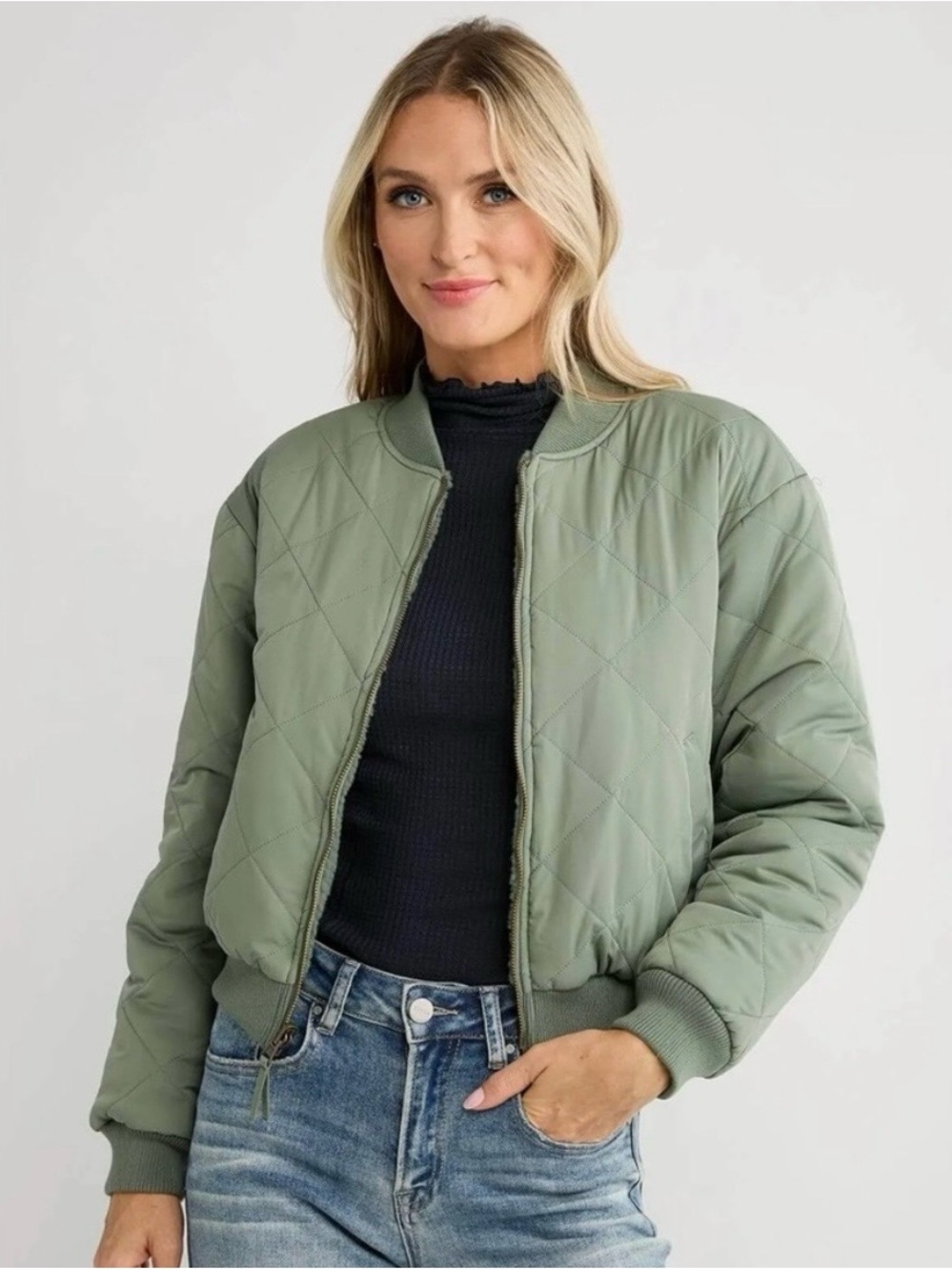 Z Supply Reversible Bomber Jacket
